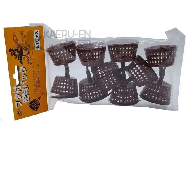 10 Contenedor de abono con tapa 4.5cm para Bonsai - Imagen 2