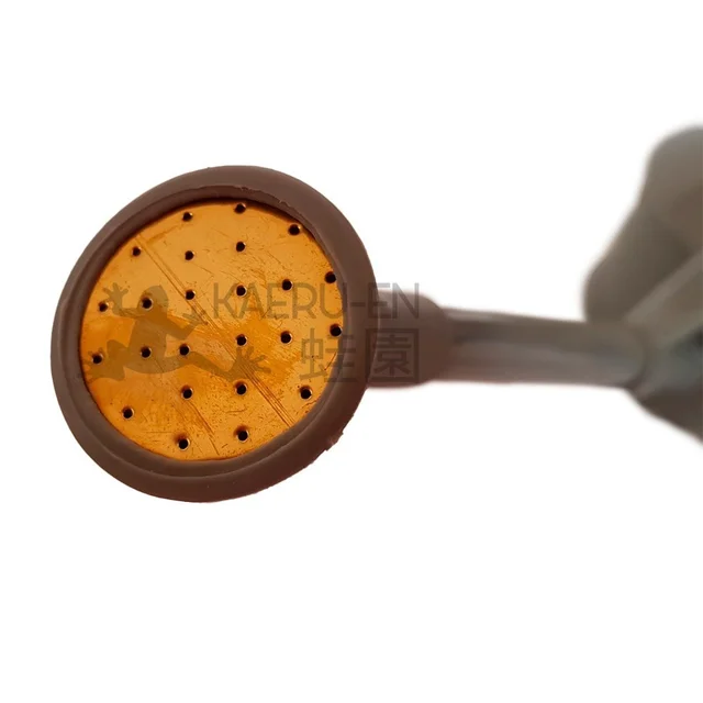 Regadera 0.9L gris con roseta metálica - Imagen 2