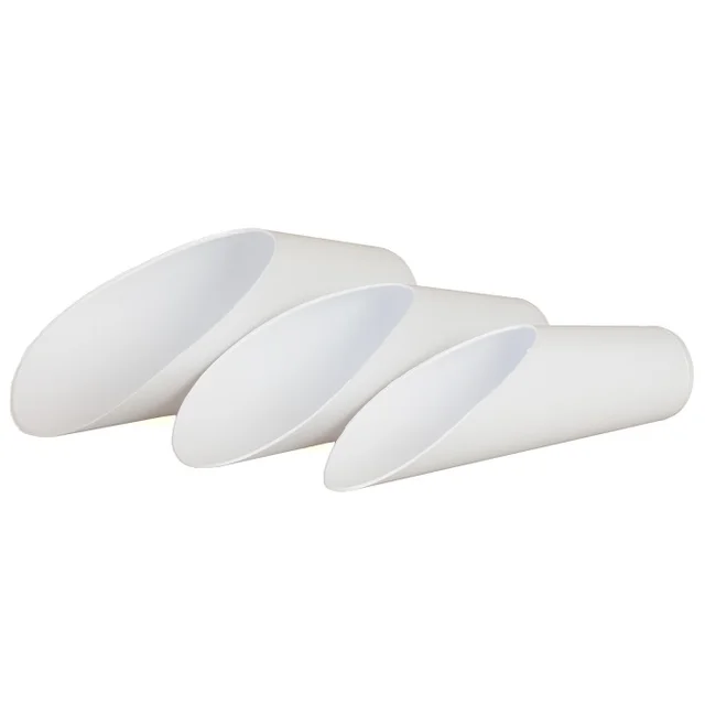 Juego de 3 palas cónicas de plástico