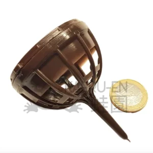 4 x Contenedor abono orgánico con tapa 5 cm