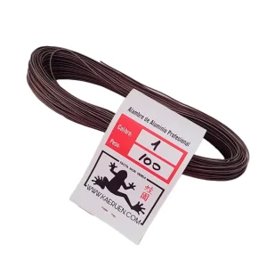 Alambre 1mm de aluminio 100gr para Bonsai