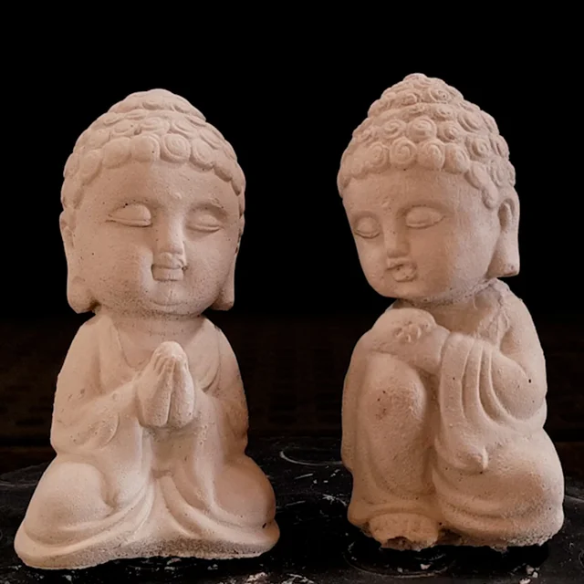 Pack 2 Baby Budas – “Anshin & Kansha”